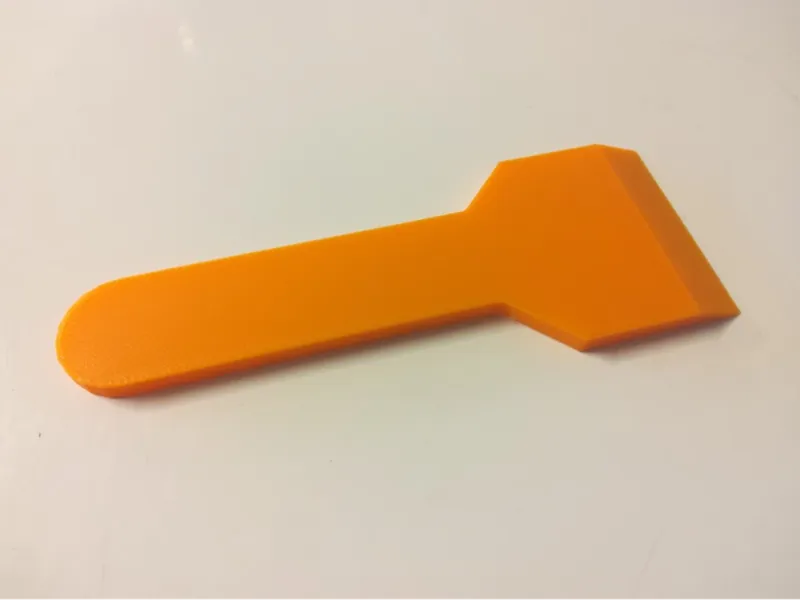 Print bed scraper