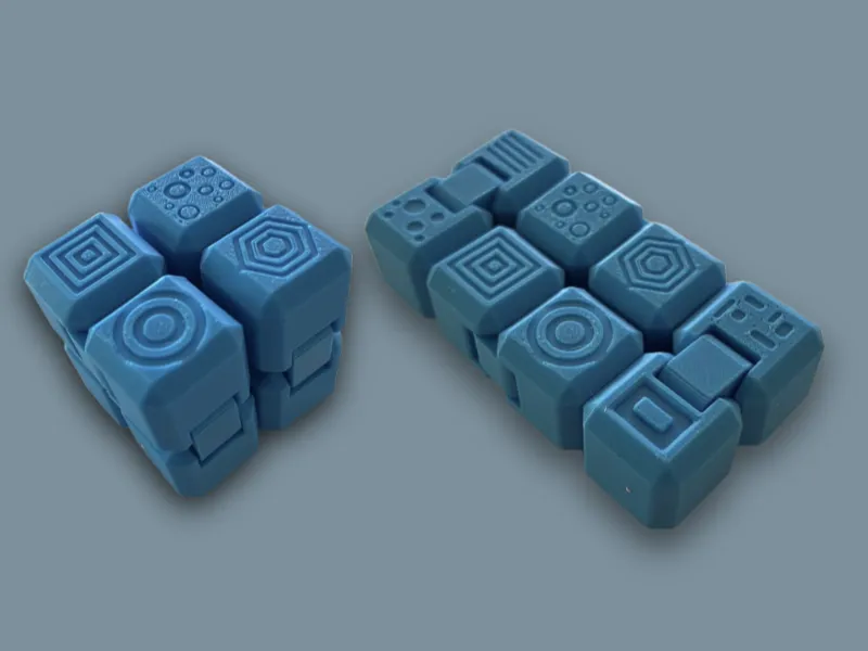 Infinity Cube Fidget (Print-in-place)