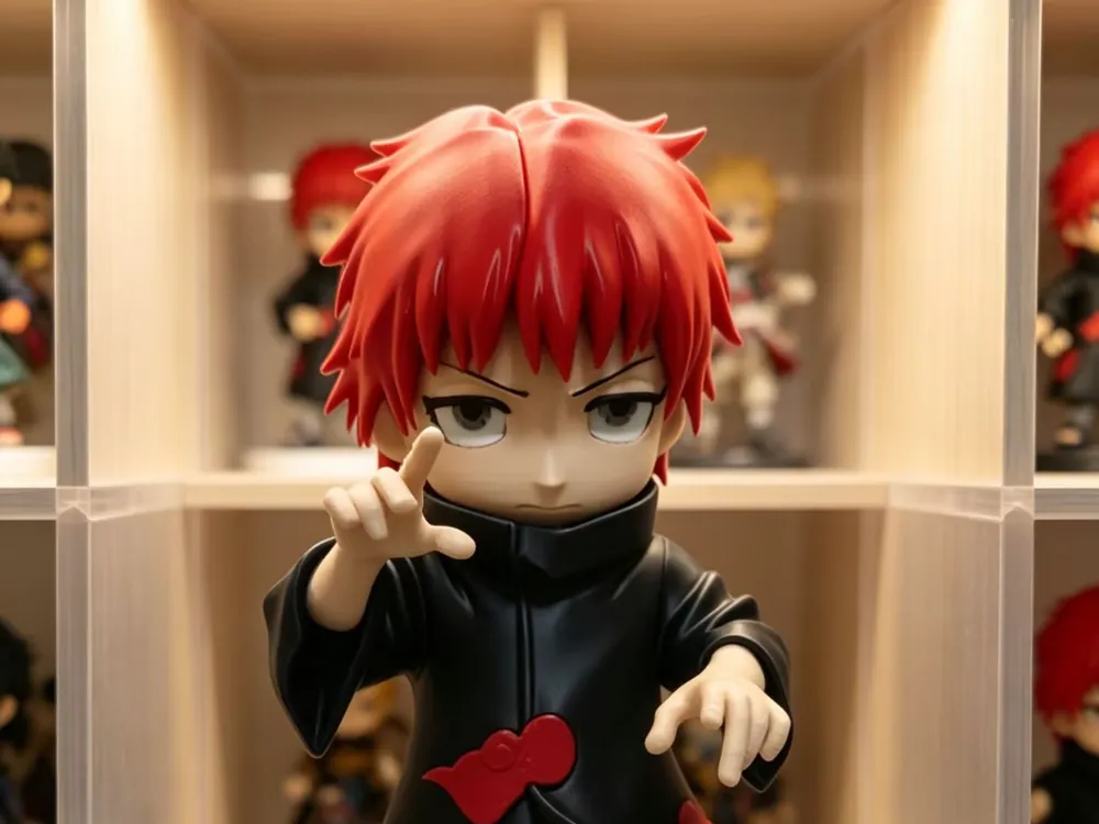 Naruto - Sasori of the Red Sand【no supports】 - Free 3D Print Model ...