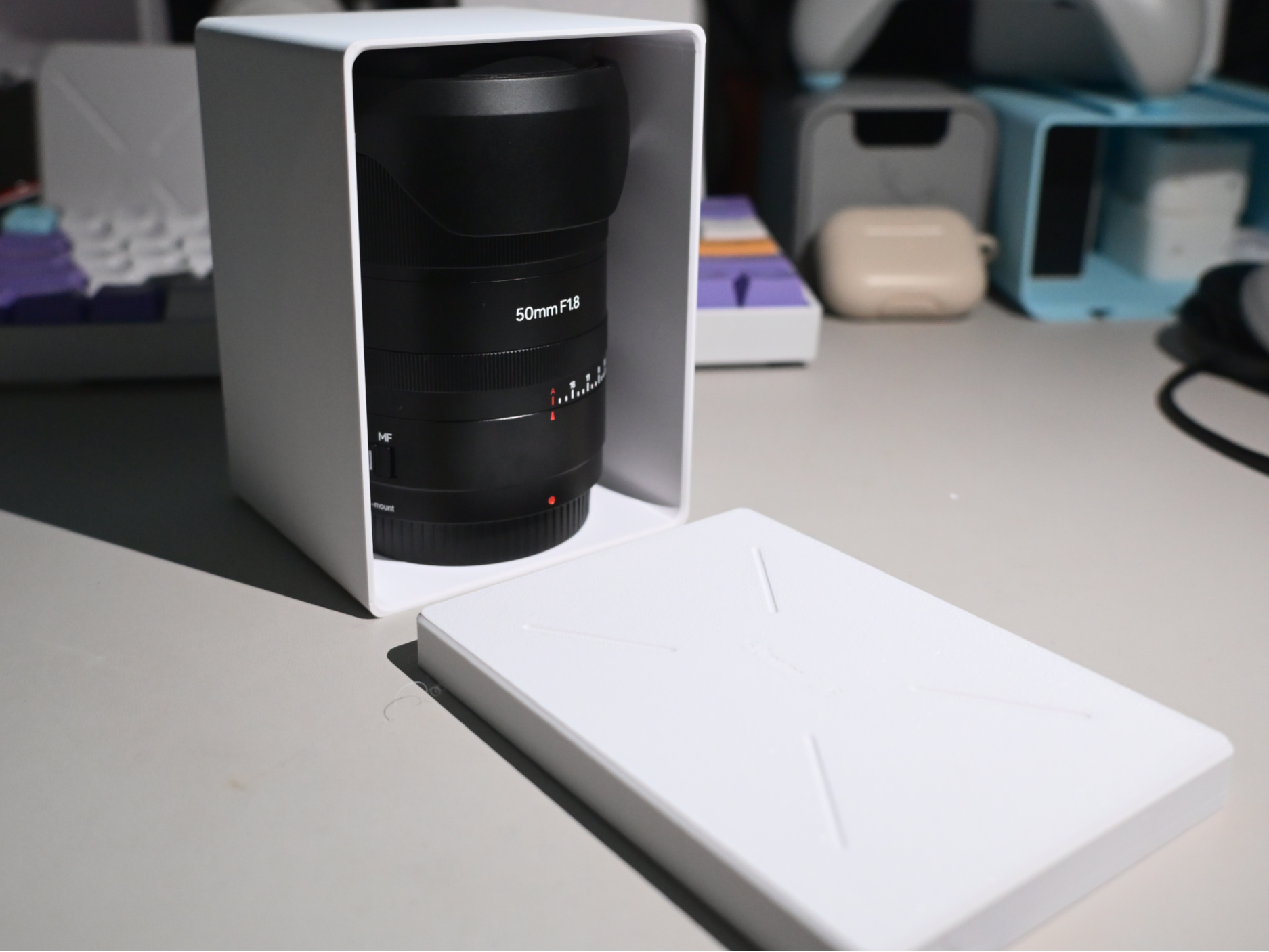 Struct Lens Box Storage Box | Lens Storage Box - 7Artisans 50 1.8 by user_1378615730 ...