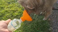 Gamelle pour chien - adaptateur bouteille PET portable — photo 1