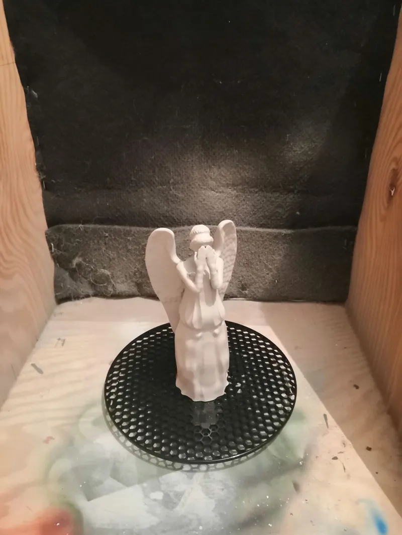 Prusa spool rotary paint station base