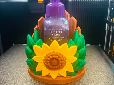 Sunflower Bath & Body Works Soap Holder
