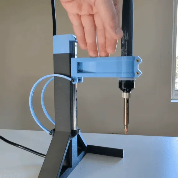 Heat Insert Press view 2