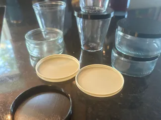 Glass Jar Lid - TPU - Parametric - Any Size