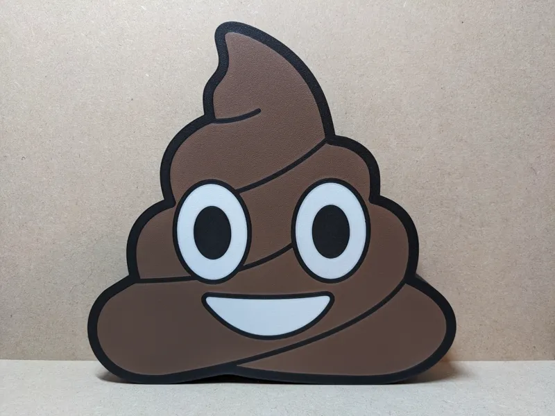 Poop Lightbox LED Lamp