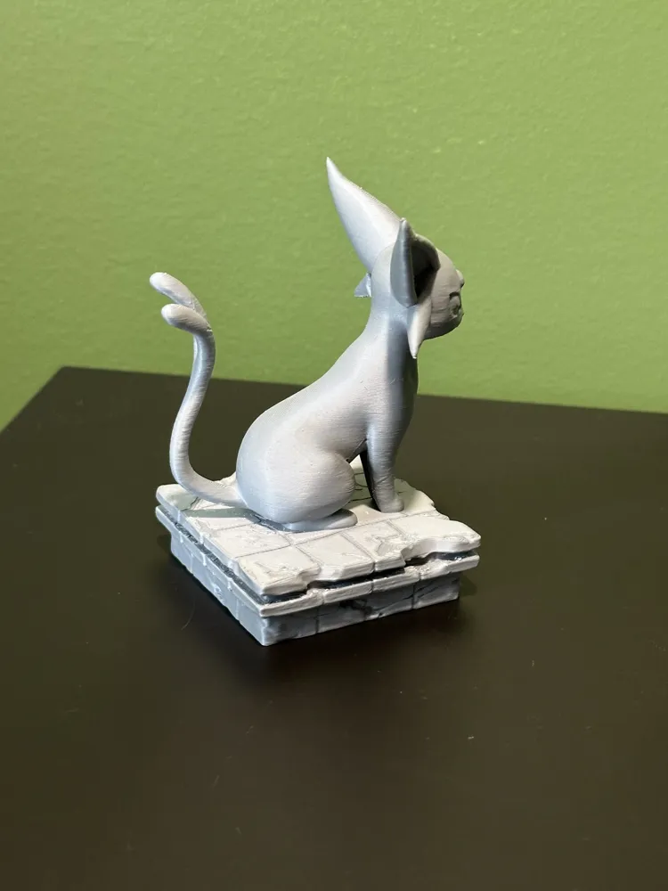 Espeon yard statue - Free 3D Print Model - MakerWorld