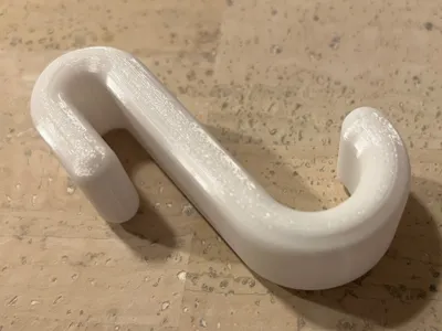 Towel Hook 8mm V3 PETG