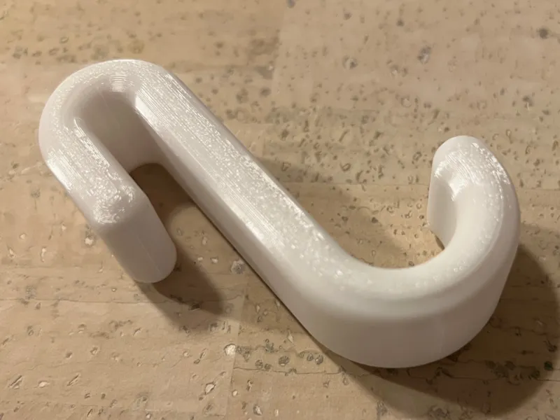 Handtuch Haken 8mm V3 / towel hook 8mm V3 PETG