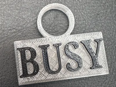 Busy Bathroom