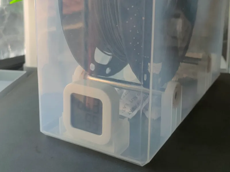 Riduttore igrometro per contenitore essiccatore 3D