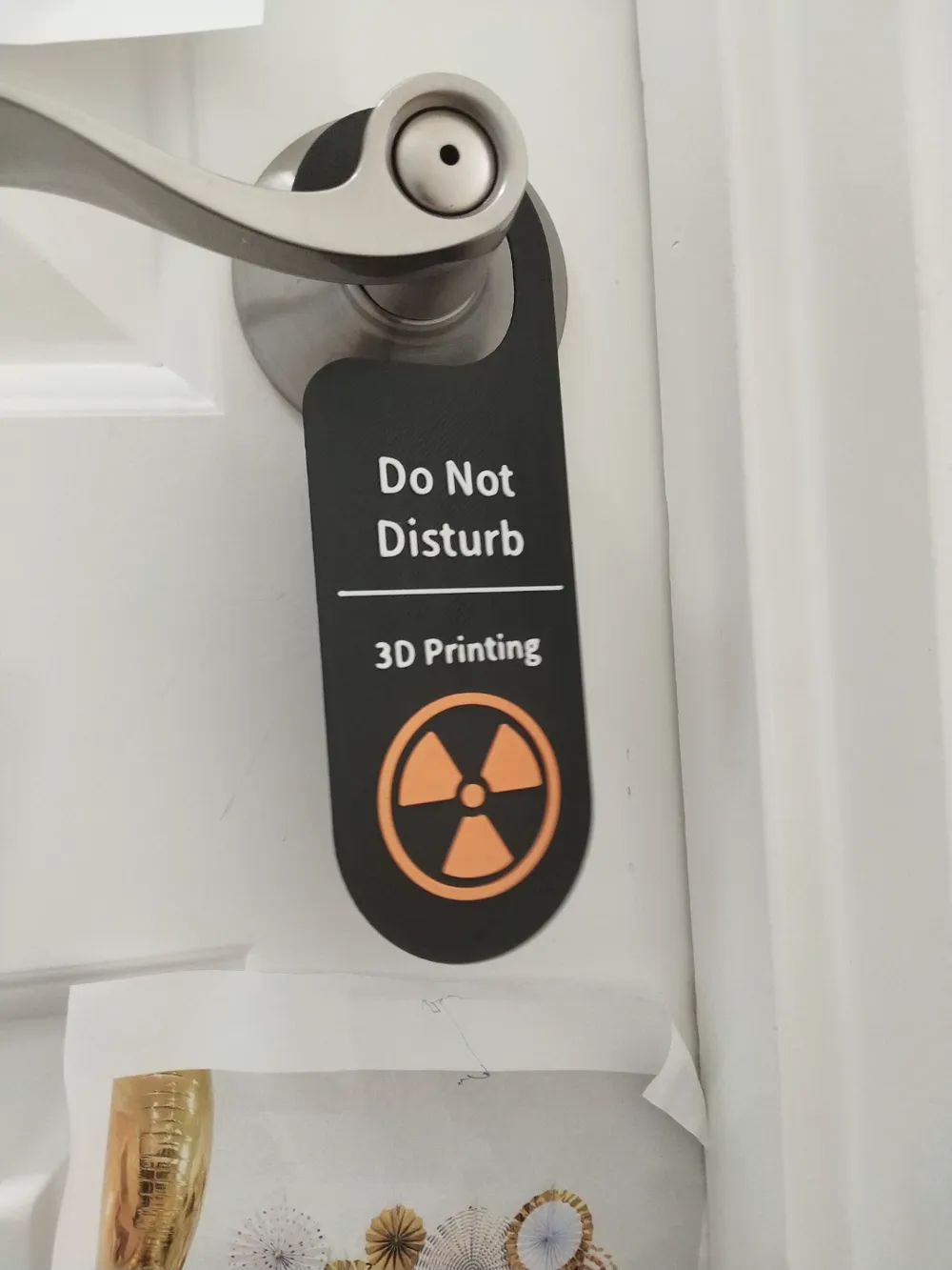 3D Printing Do Not Disturb Sign by 3D Labs - MakerWorld