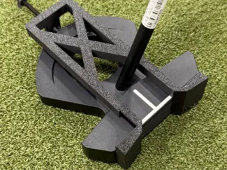 Golf putter impact trainer