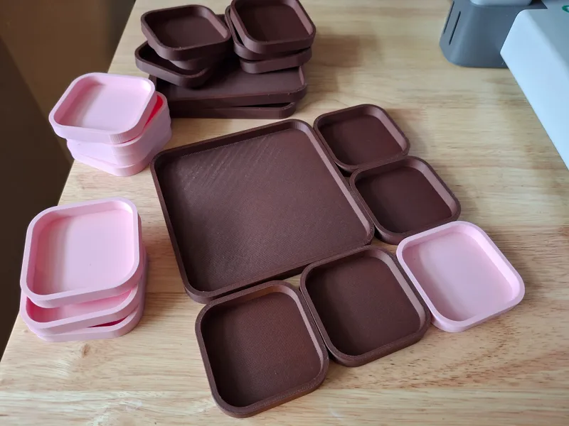 Low Profile Trays for Home Use, Tabletop