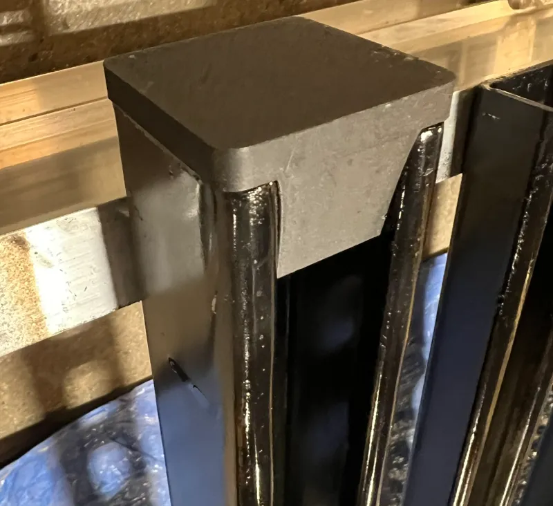 Strut end cap