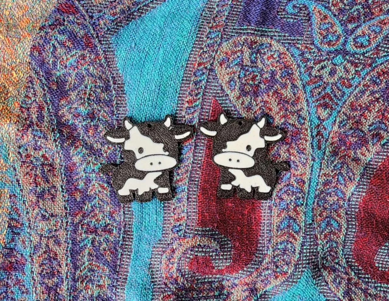 Cow Earrings view 2