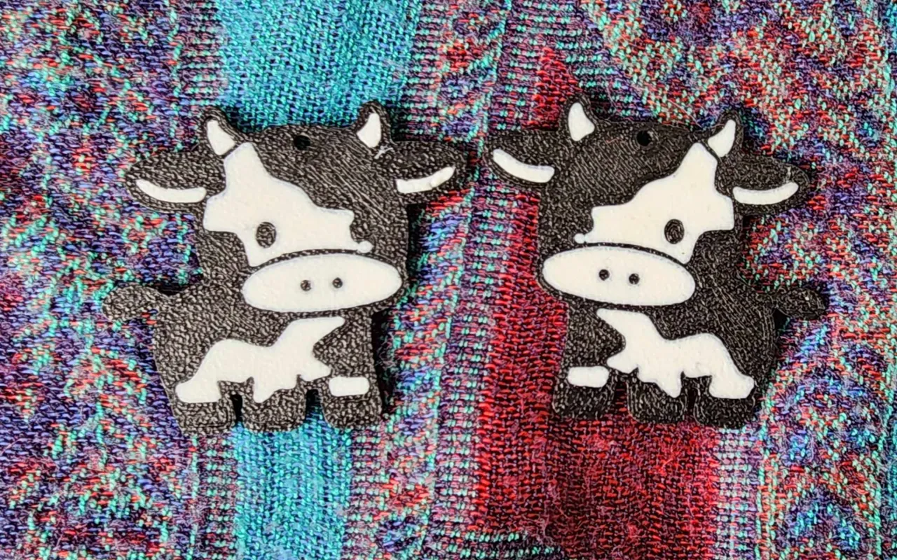 Cow Earrings view 3