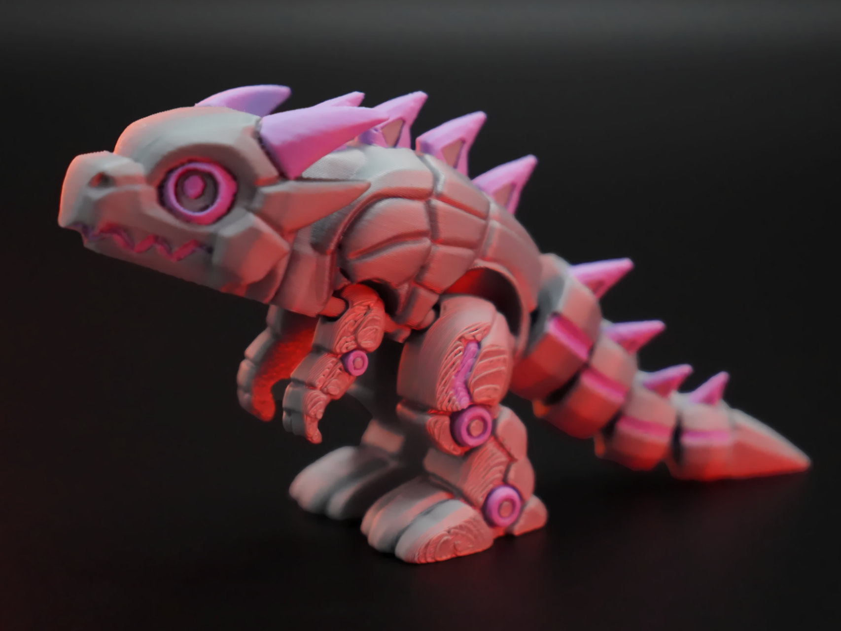 Cyberpunk Robotic T-Rex Dinosaur - 1