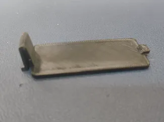 Toshiba TV remote battery cover