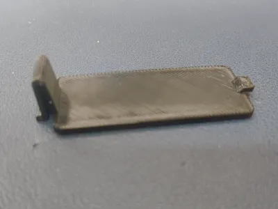 Toshiba TV remote battery cover