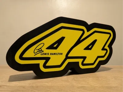 Lewis Hamilton - 44 - Light Box