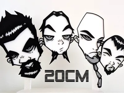 SOAD System Of a Down + optional feet
