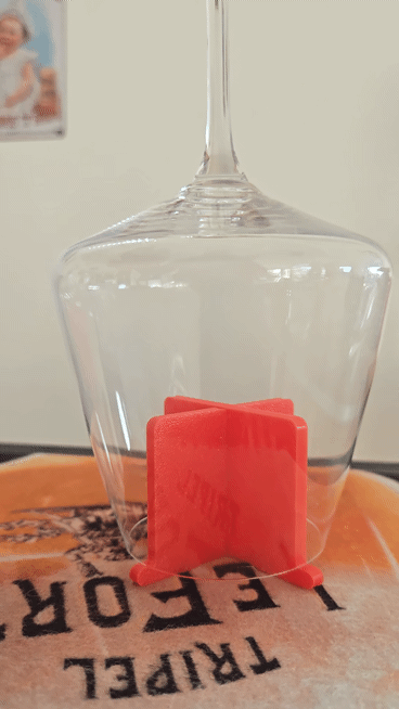 Parametric Universal Bottle & glass Drying Stand