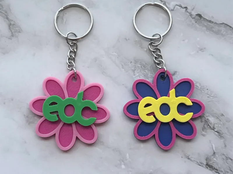 EDC Daisy Keychain