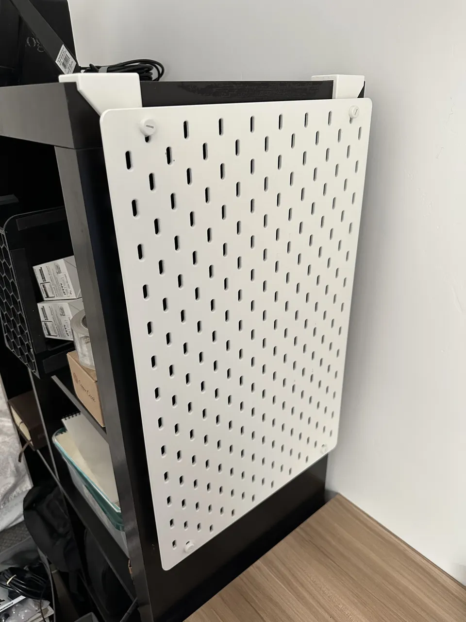 Skadis Board Mount for Kallax Shelf (Vertical) view 2