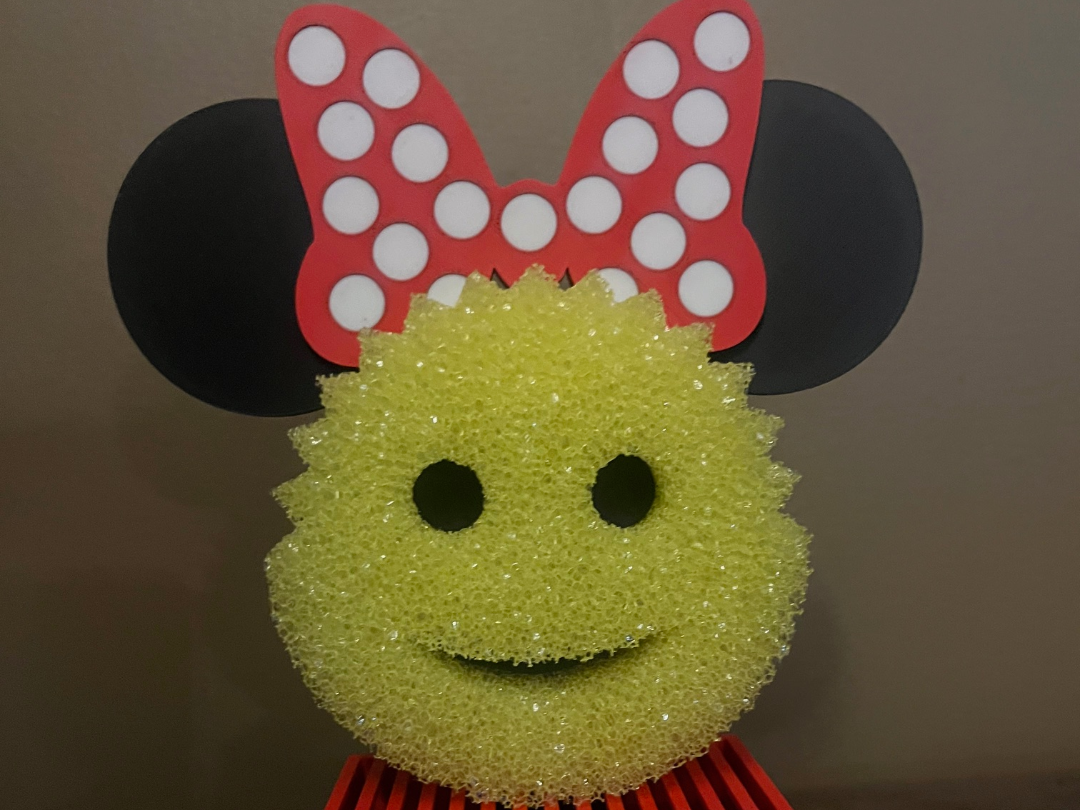Minnie Mouse Scrub Daddy Holder