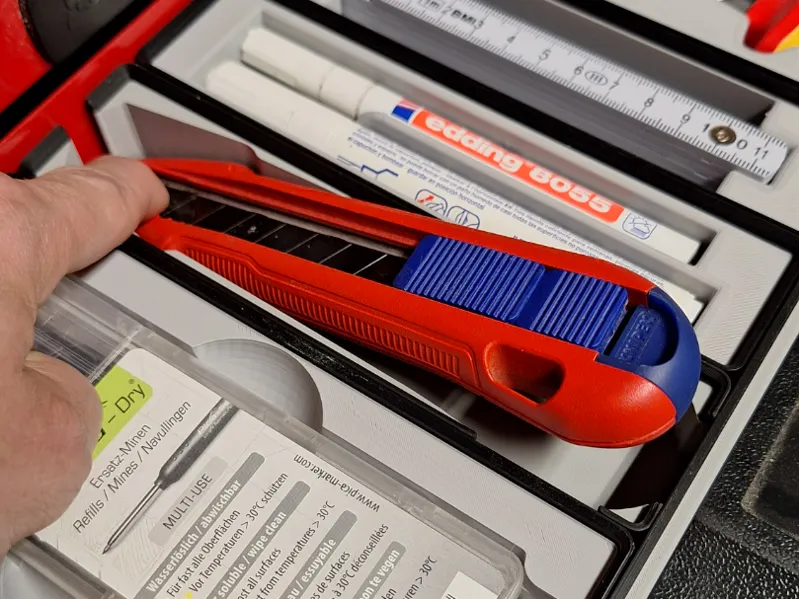 Gridfinity Knipex KNIPEX CutiX, Universal knife V2