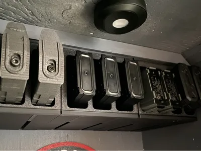 Hanging Magazine Rack System