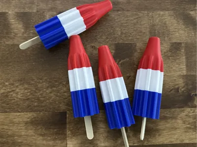 Bomb Pop Inspired Decor/Props