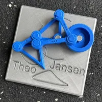 Mécanisme de Theo Jansen — modèle pédagogique — photo 3