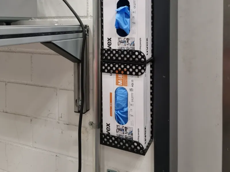 Glove dispenser disposable gloves