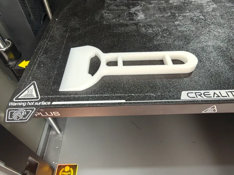 3D Printer Bed Scraper thicker