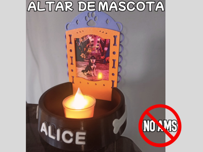 Altar de muerto de perrito - 1