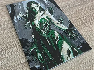 MTG Commander Deckbox Inlay Savra / Golgari