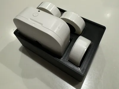 Phomemo label printer holder - gridfinity 