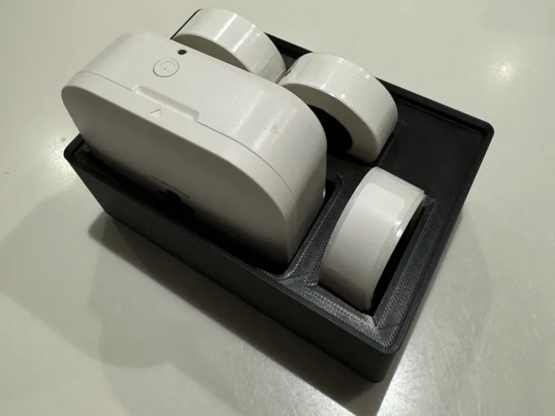 Phomemo label printer holder - gridfinity 