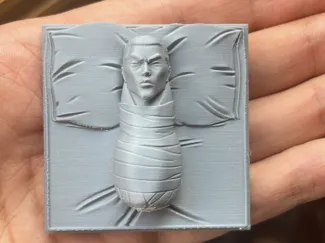 testa di kaioh retsu keychain