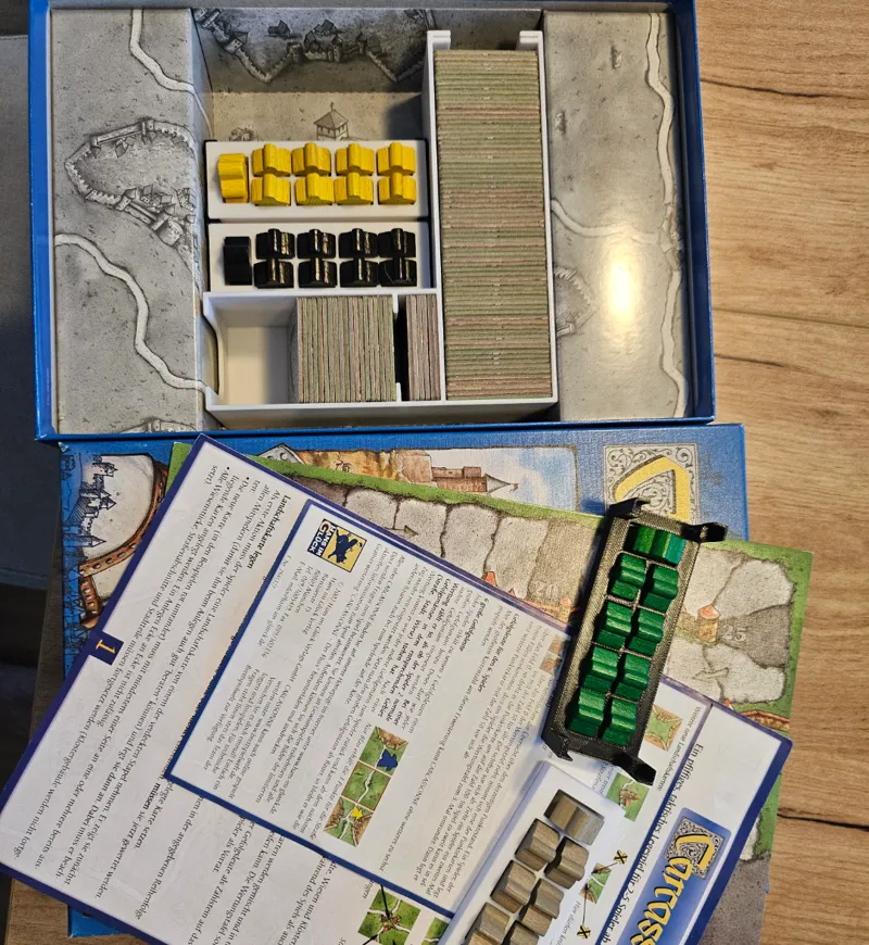 Organizer for Carcassonne with expansion