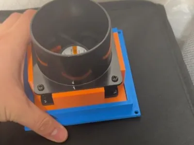 Window plate duct adapter for 3D Printer enclosure - for additional enclosure