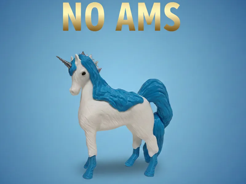 Unicorno Figure Multiparte NO AMS
