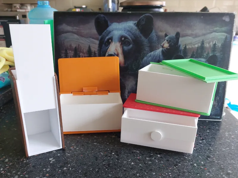 Book Themed Storage Boxes