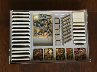 Middle-Earth Quest Board Game Organizer Insert