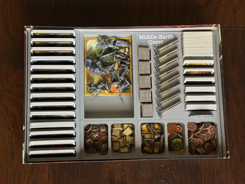 Middle-Earth Quest Board Game Organizer Insert