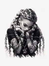 Harley Quinn en lithophanie HueForge — photo 2