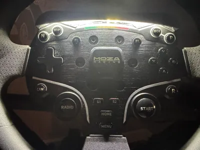 Moza ES Steering Wheel light