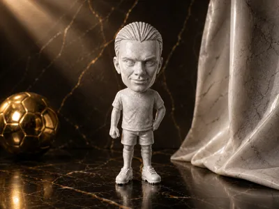 Erling Haaland Marble Figure